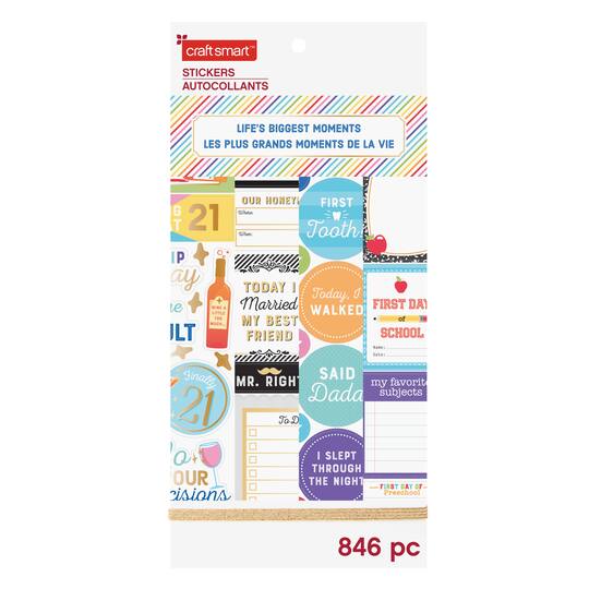 Milestones Sticker Book By Craft Smart Michaels